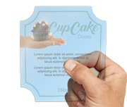 Rótulos Bopp Transparente 120g (90x100mm)