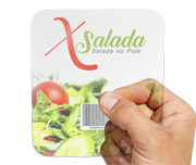 Rótulos Bopp Transparente 120g (90x100mm)