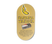 Adesivos Rótulos Folha Papel (50x100mm)