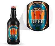 Rótulos Cerveja Oval (90x100mm)