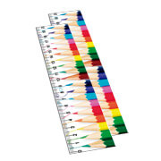 Réguas Pvc 0,50mm Premium Branco Retangular (27cm)