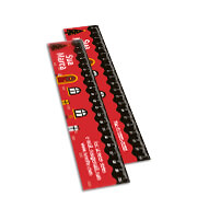 Réguas Pvc 0,30mm Translúcido Retangular (27cm)