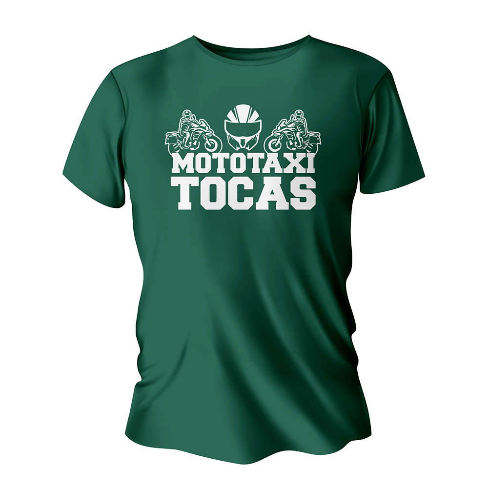 Camisa de Algodão Verde Musgo Impressão Silk A4 (Tamanhos Diversos)