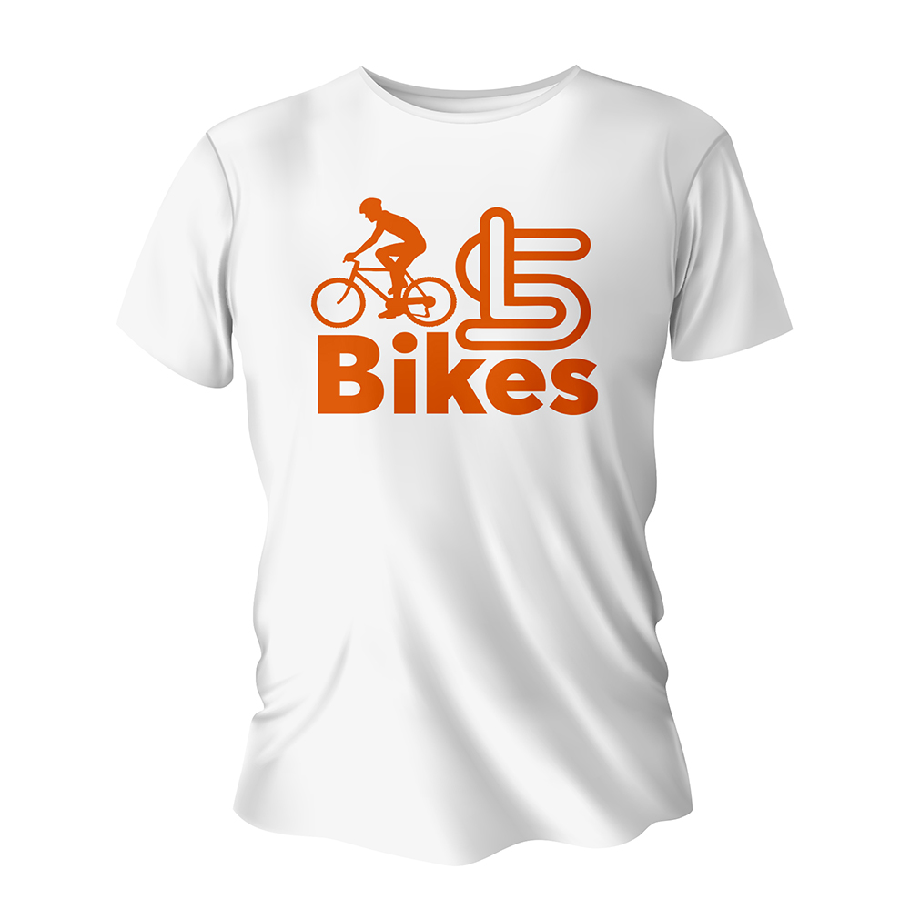 Camisa de Algodão Branca Impressão Silk A3 (Tamanhos Diversos)