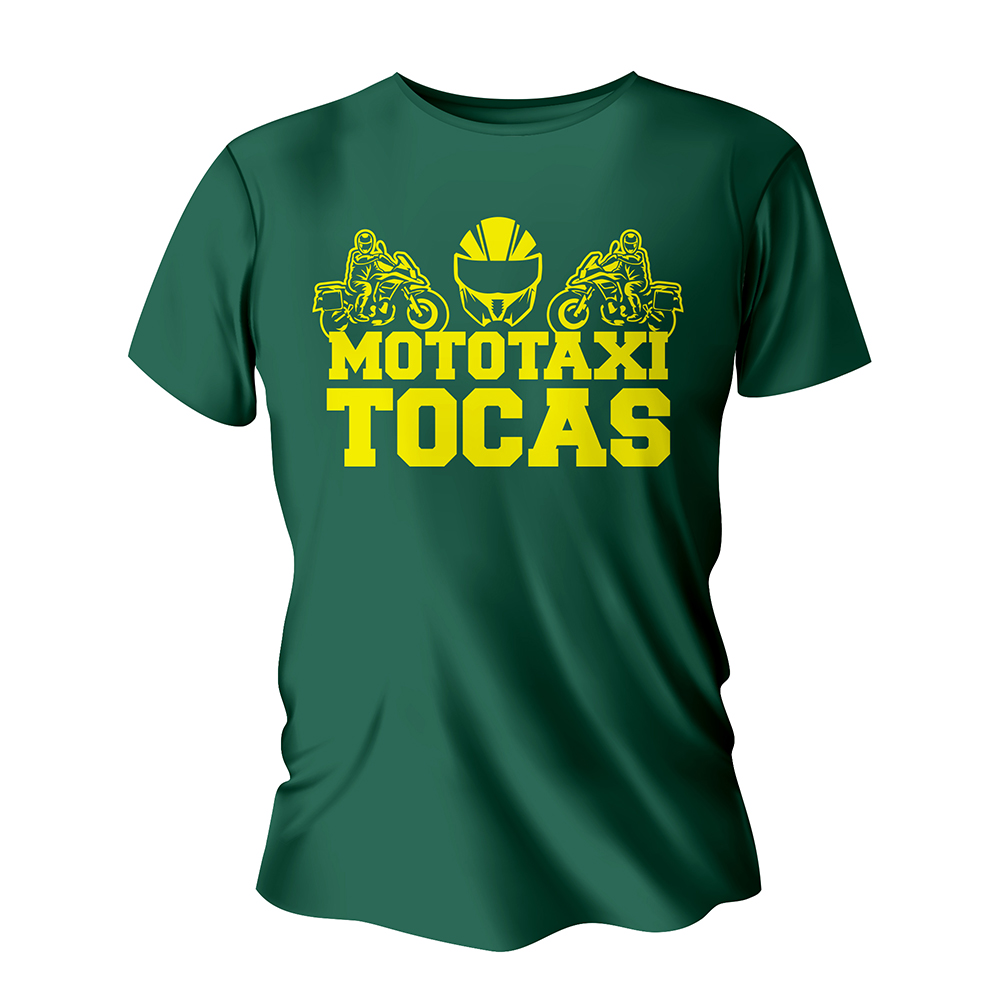 Camisa de Algodão Verde Musgo Impressão Silk A3 (Tamanhos Diversos)