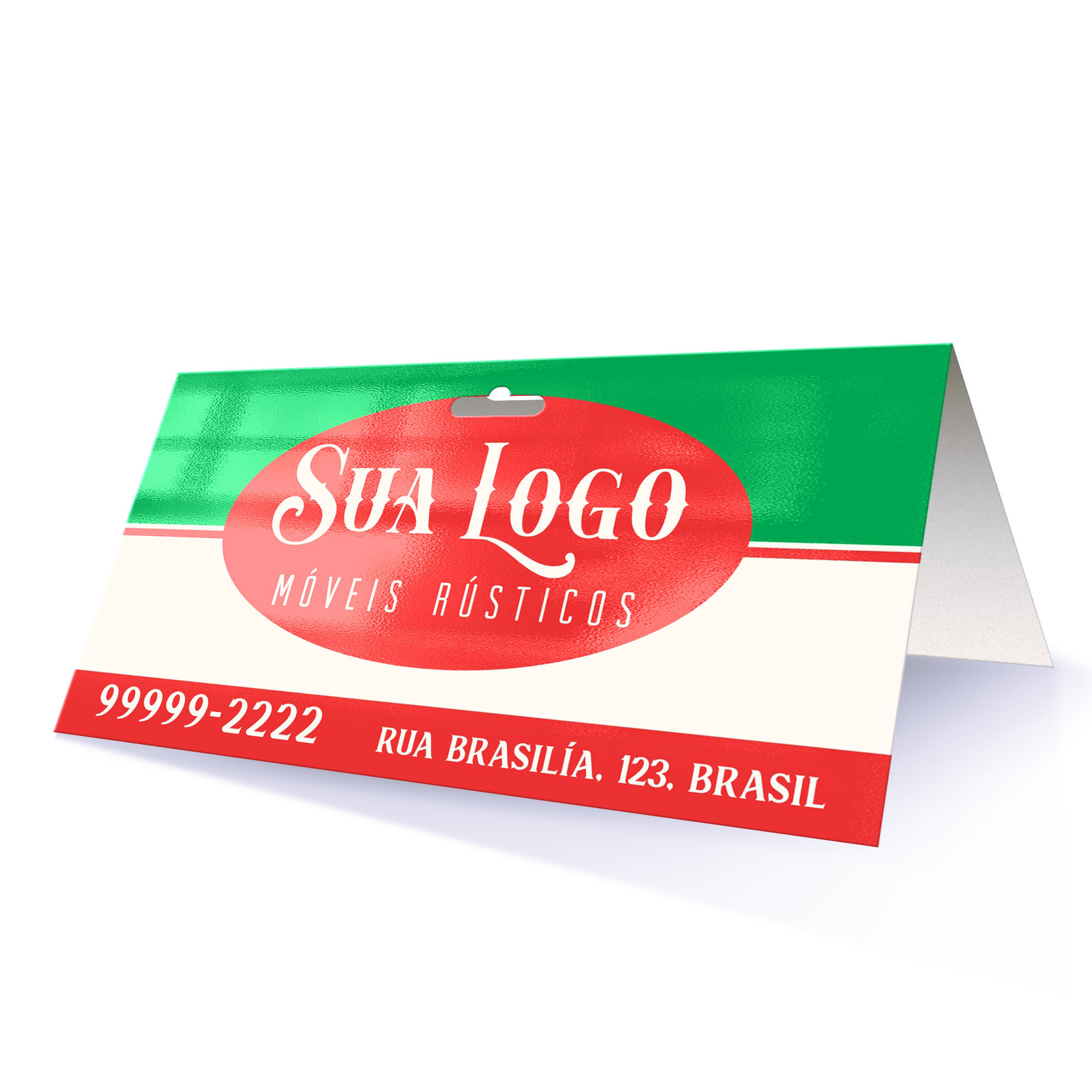 Solapas Supremo 255g Verniz Uv Total Frente (180x196mm)