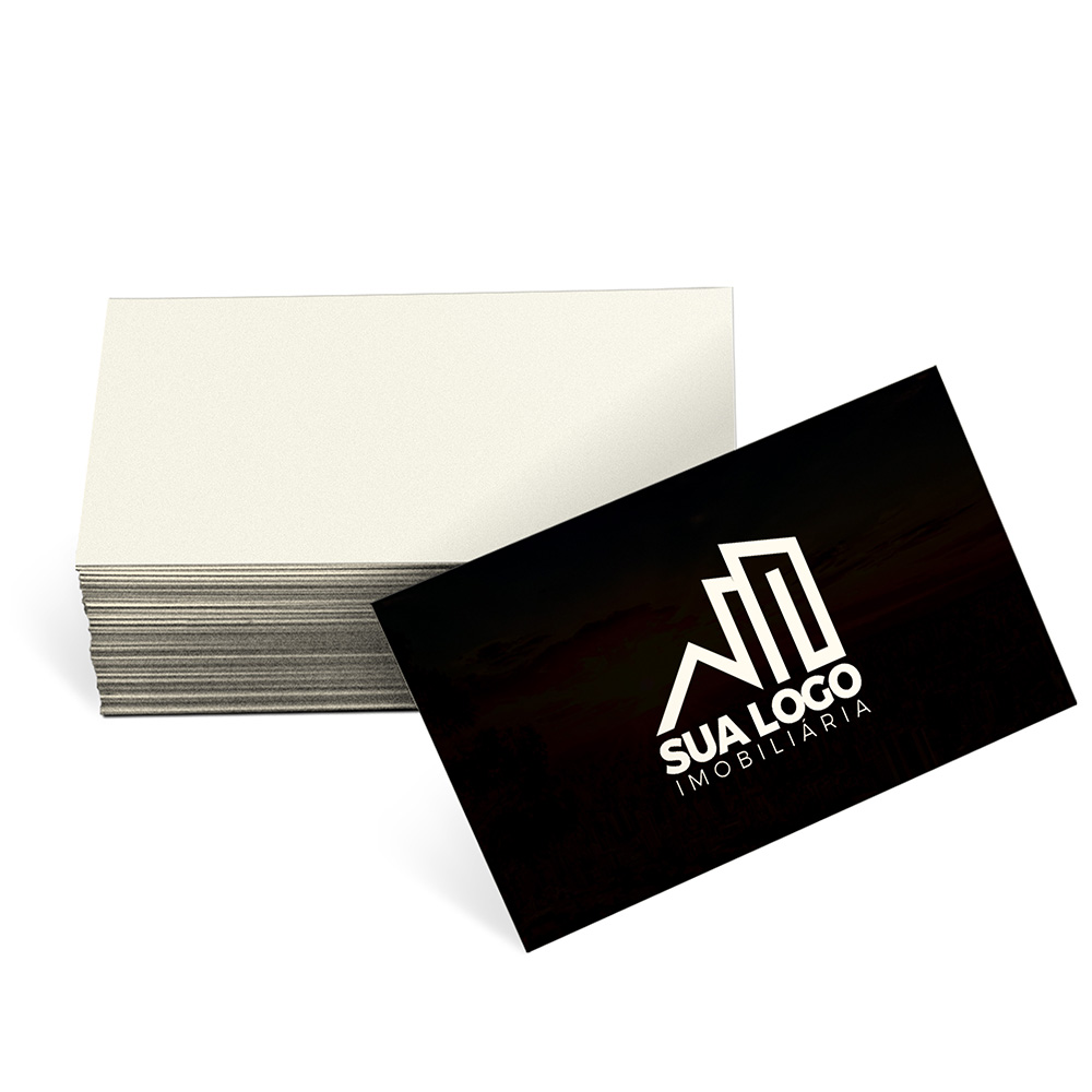 Cartões De Visita Supremo 305g Sem Laminação E Sem Verniz Uv