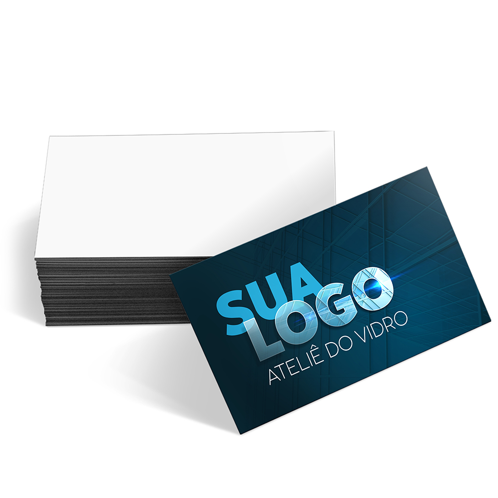 Cartões De Visita Couchê 300g Sem Laminação E Sem Verniz Uv