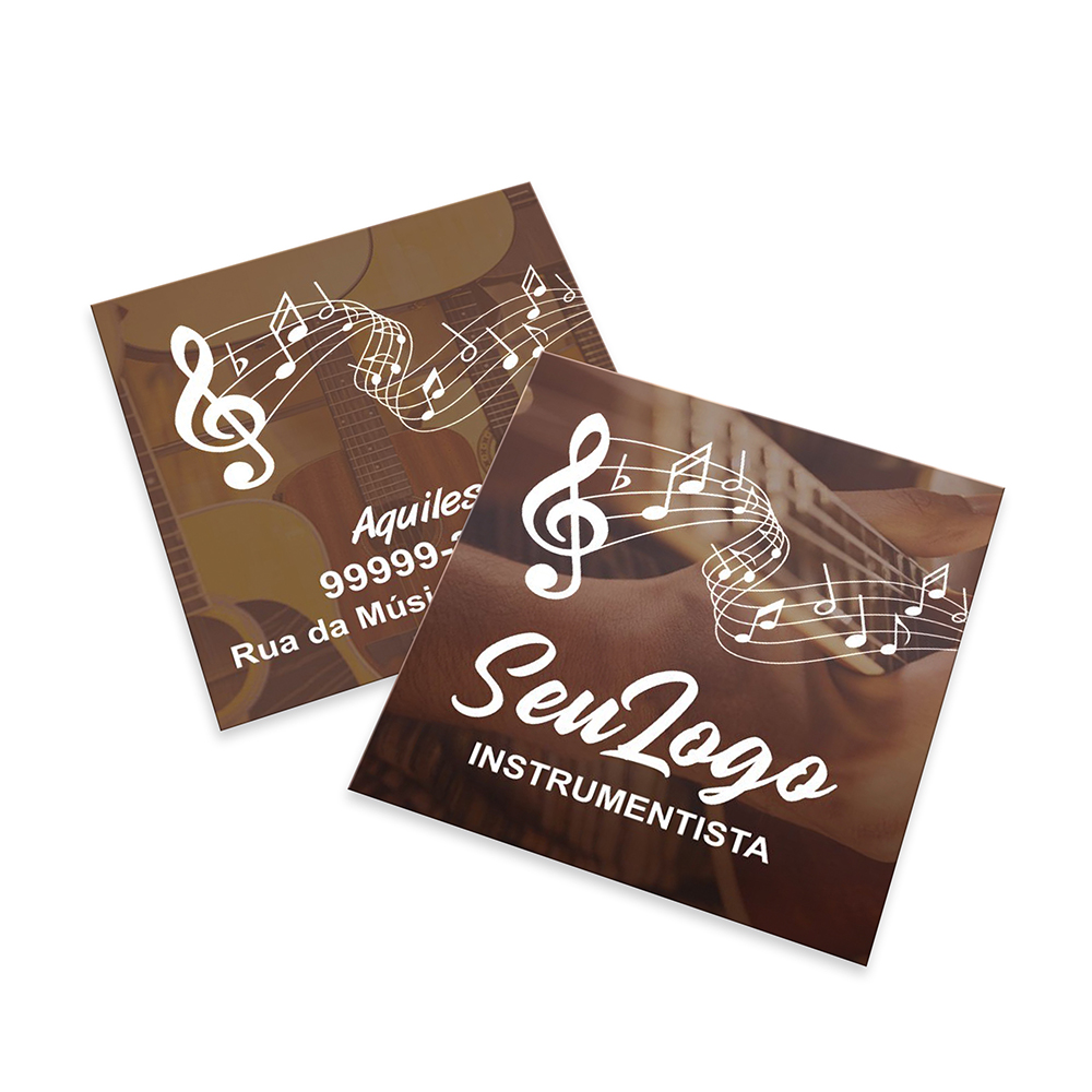 Mini Cartão Couchê 300g Sem Laminação E Sem Verniz (46X51MM)