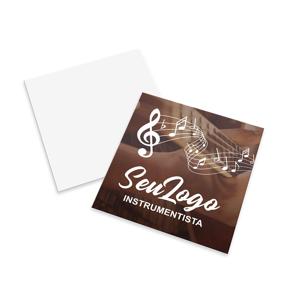 Mini Cartão Couchê 300g Sem Laminação E Sem Verniz (46X51MM)