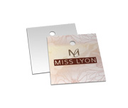 Tags Especiais Couchê 250g Verniz Uv Total Frente (45x51mm)