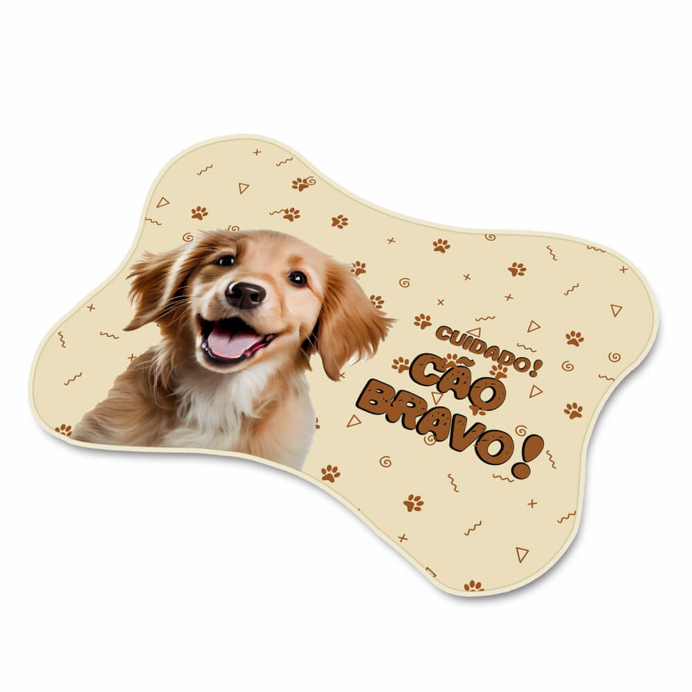 Tapete Emborrachado Neoplex 3mm Modelo Osso (470x330mm)