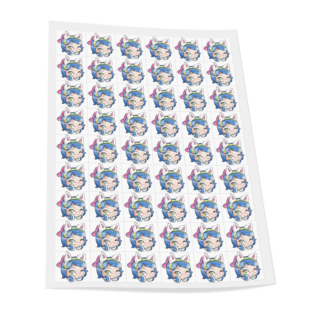 Tatuagem Temporária Personalizada (210x290mm)