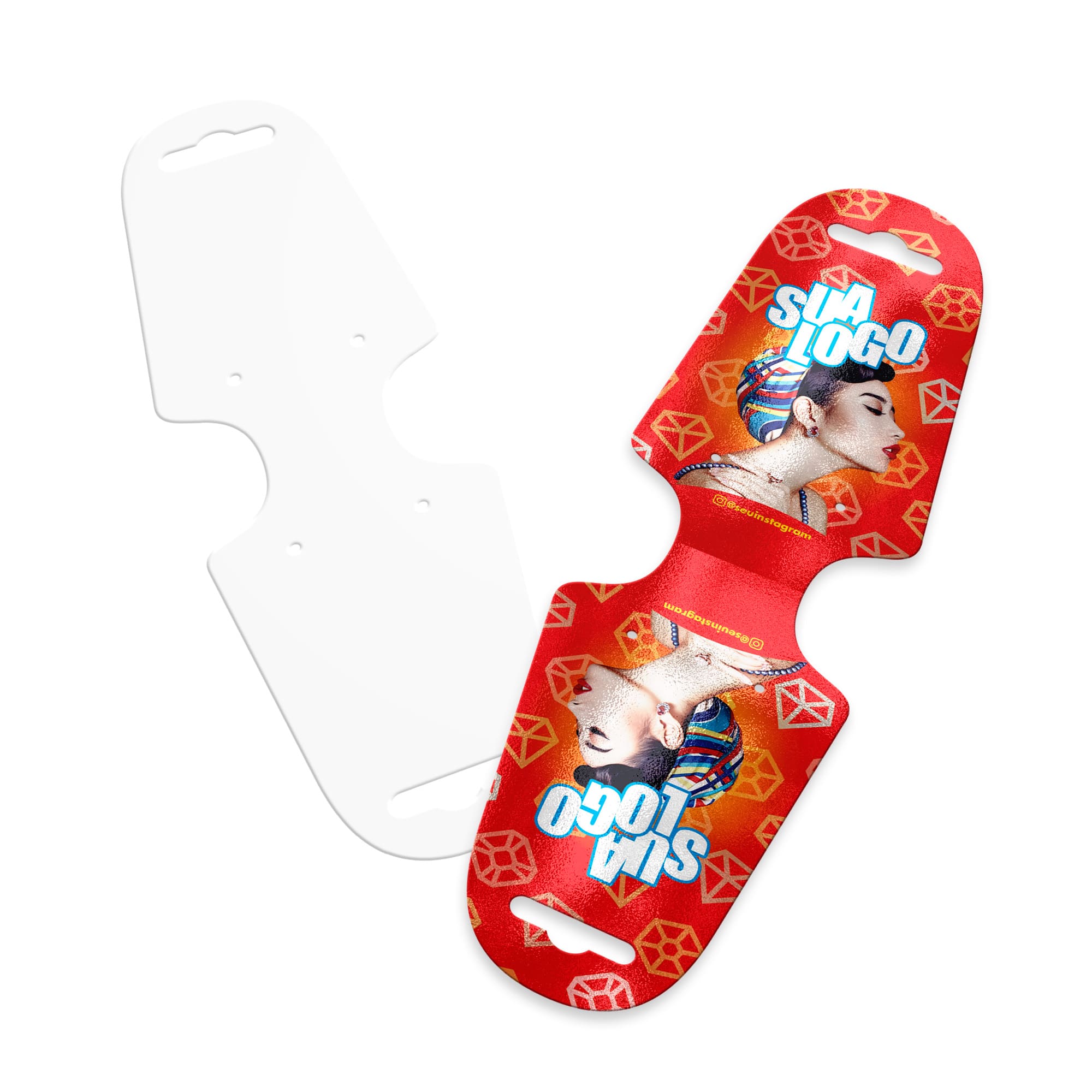 Tags Especiais Couchê 250g Verniz Uv Total Frente (182x51mm)