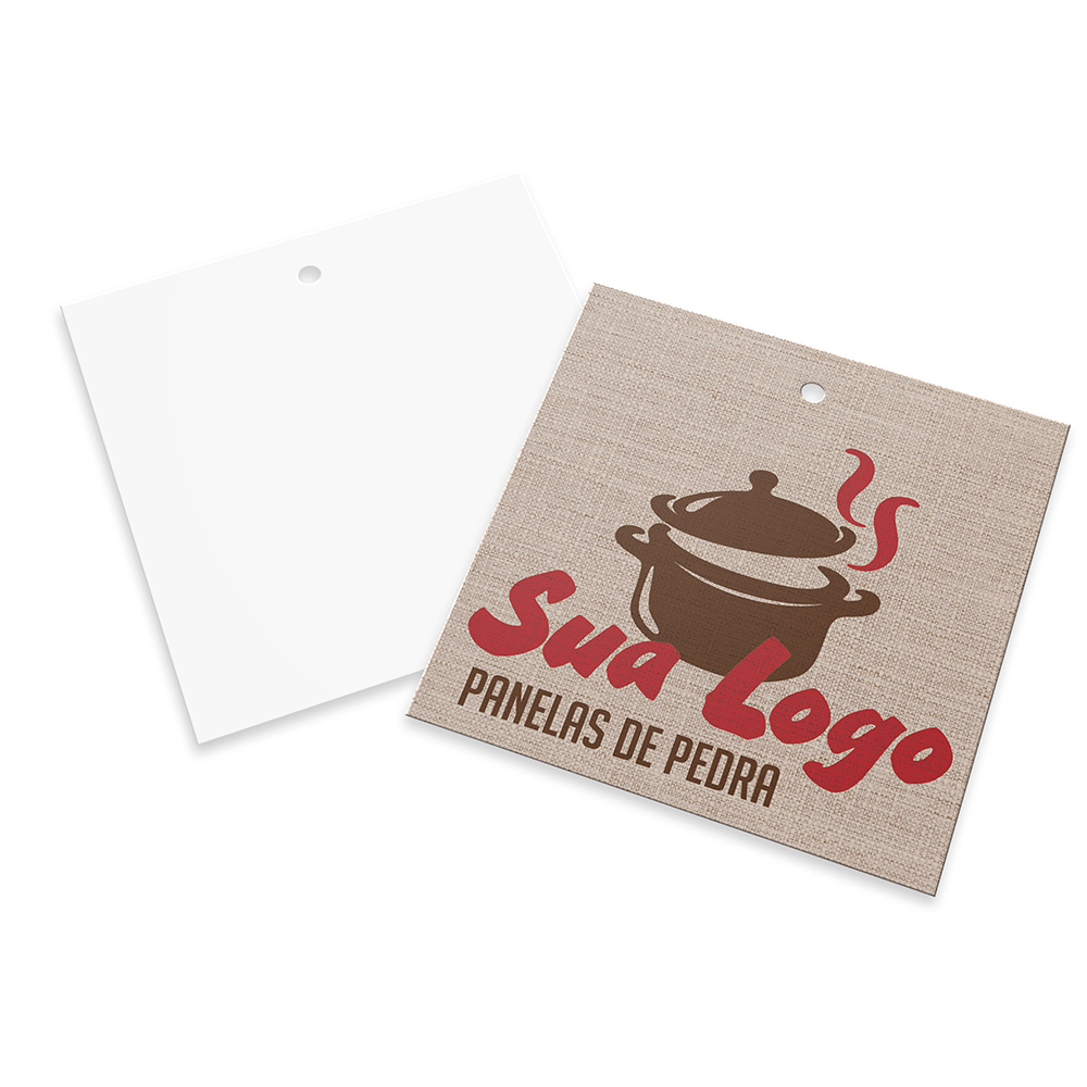 Tags Padrão Furo Couchê 300g Sem Laminação E Sem Verniz (91x102mm)