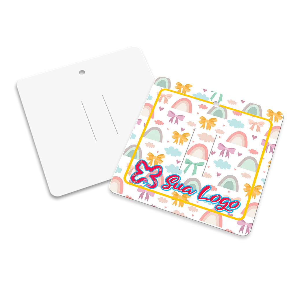 Tags Especiais Couchê 250g Sem Laminação E Sem Verniz (91x102mm)