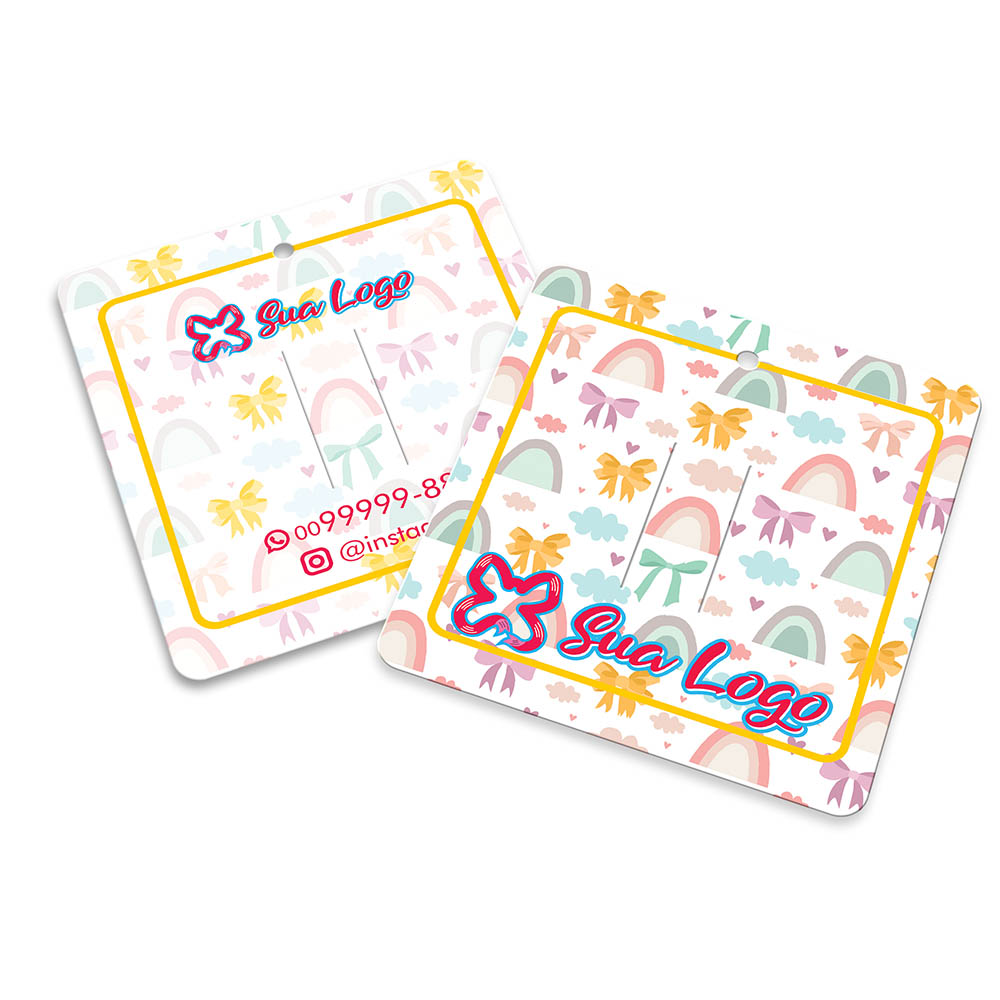 Tags Especiais Couchê 250g Sem Laminação E Sem Verniz (91x102mm)