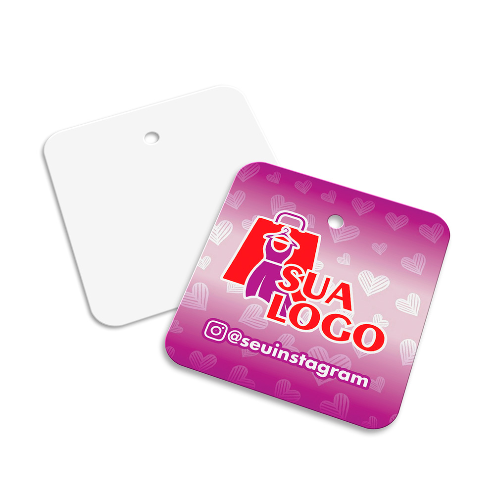 Tags Especiais Couchê 250g Sem Laminação E Sem Verniz (45x51mm)