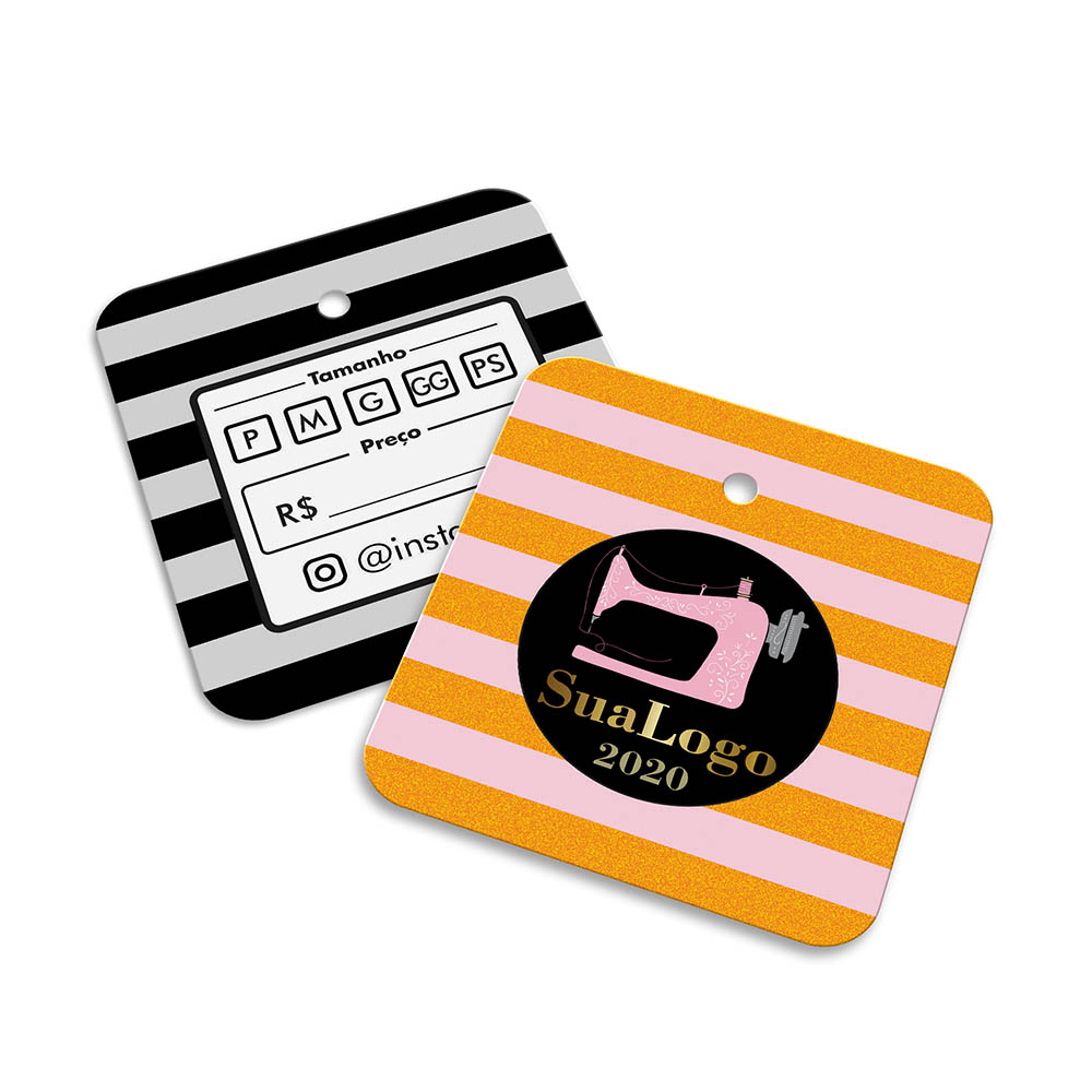 Tags Especiais Couchê 250g Sem Laminação E Sem Verniz (45x51mm)