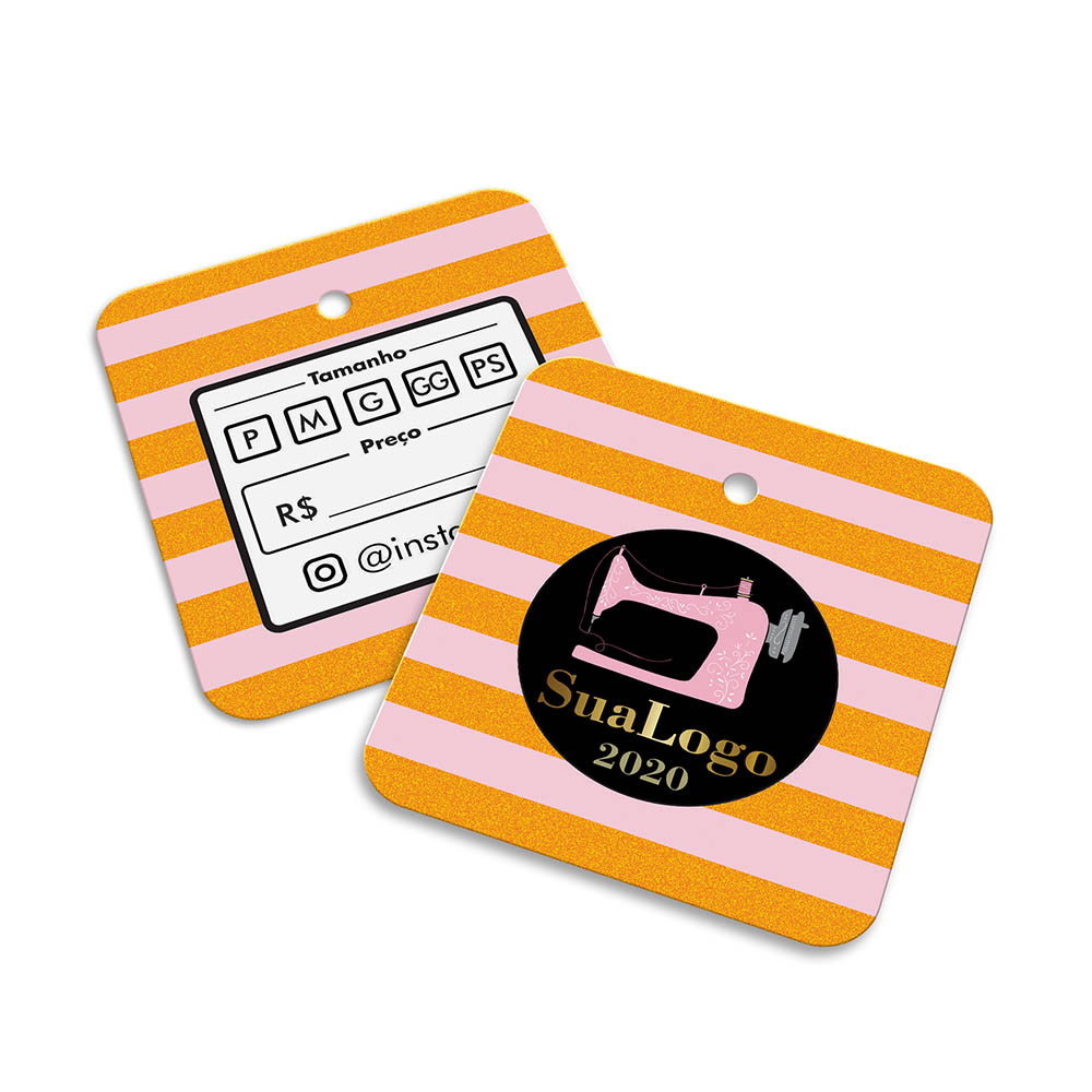 Tags Especiais Couchê 250g Sem Laminação E Sem Verniz (45x51mm)