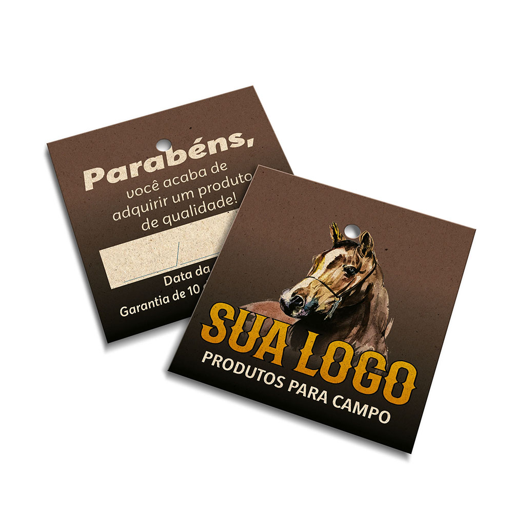 Tags Padrão Furo Reciclato 240g Sem Laminação E Sem Verniz (45x51mm)