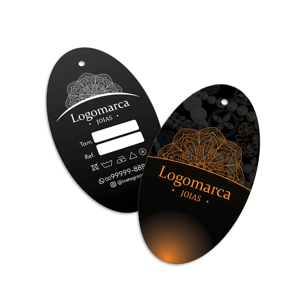 Tags Especiais Couchê 250g Sem Laminação E Sem Verniz (91x51mm)