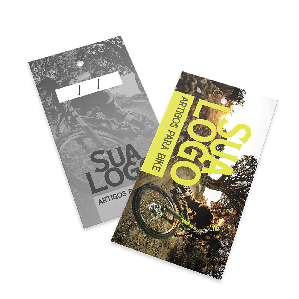 Tags Padrão Furo Couchê 250g Sem Laminação E Sem Verniz (91x51mm)