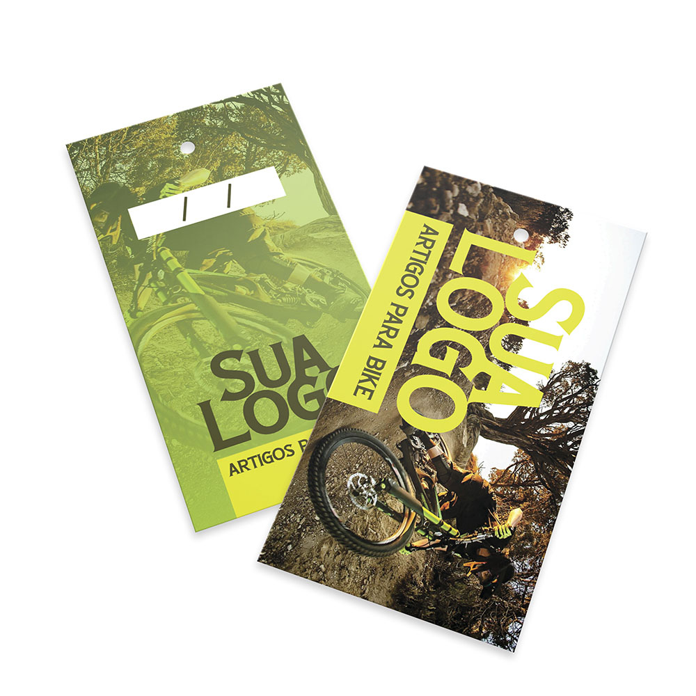 Tags Padrão Furo Couchê 300g Sem Laminação E Sem Verniz (91x51mm)