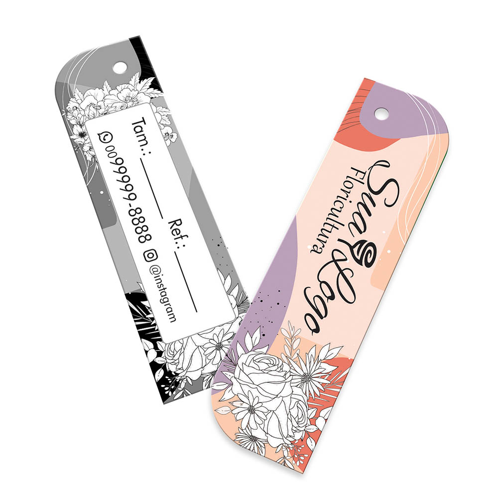 Tags Especiais Couchê 250g Sem Laminação E Sem Verniz (91x25mm)