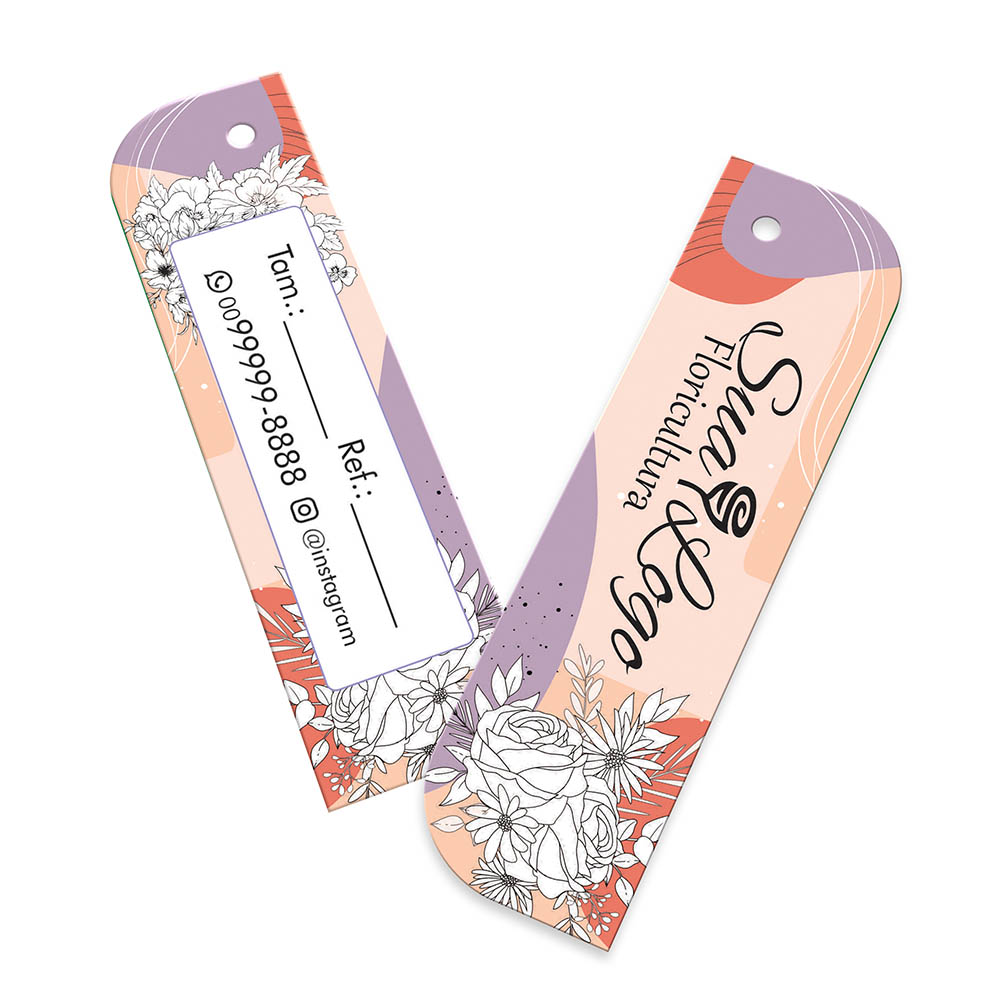 Tags Especiais Couchê 250g Sem Laminação E Sem Verniz (91x25mm)