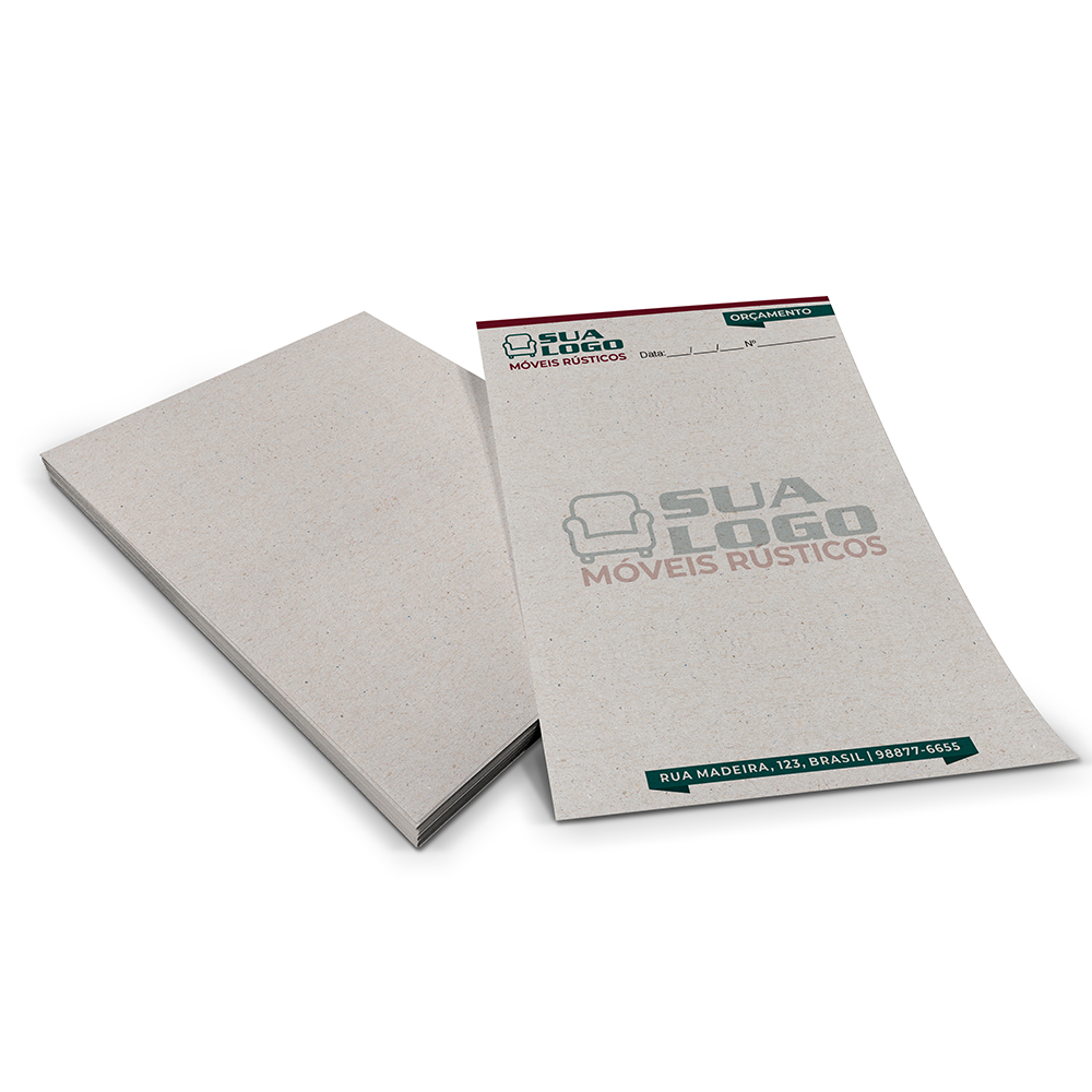 Papel Timbrado Reciclato 90g (150x210mm)