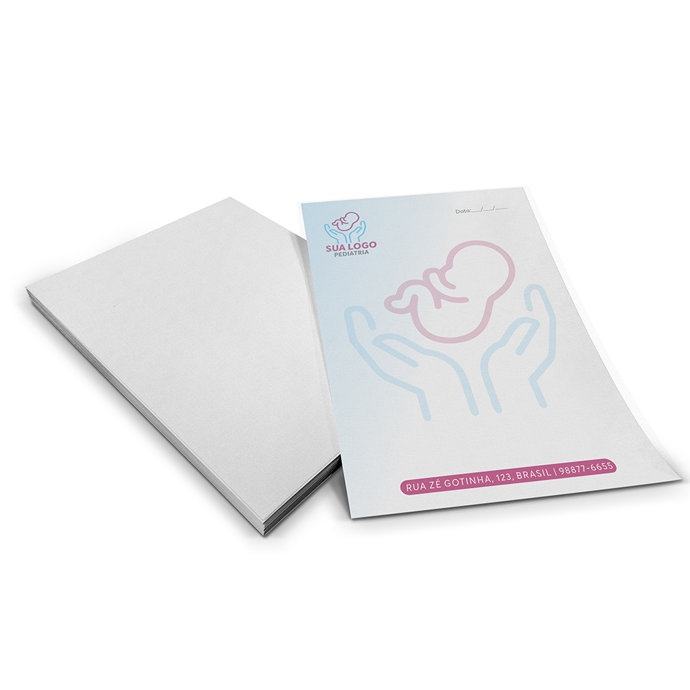 Papel Timbrado Apergaminhado 90g (210x300mm)