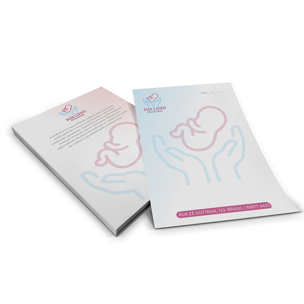 Papel Timbrado Apergaminhado 90g (210x300mm)