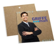 Tags Especiais Kraft 250g Sem Laminação E Sem Verniz 250g (91x102mm)