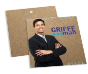 Tags Especiais Kraft 250g Sem Laminação E Sem Verniz Com Tinta Branca 250g (91x102mm)