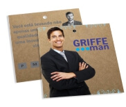 Tags Especiais Kraft 250g Sem Laminação E Sem Verniz 250g (91x102mm)