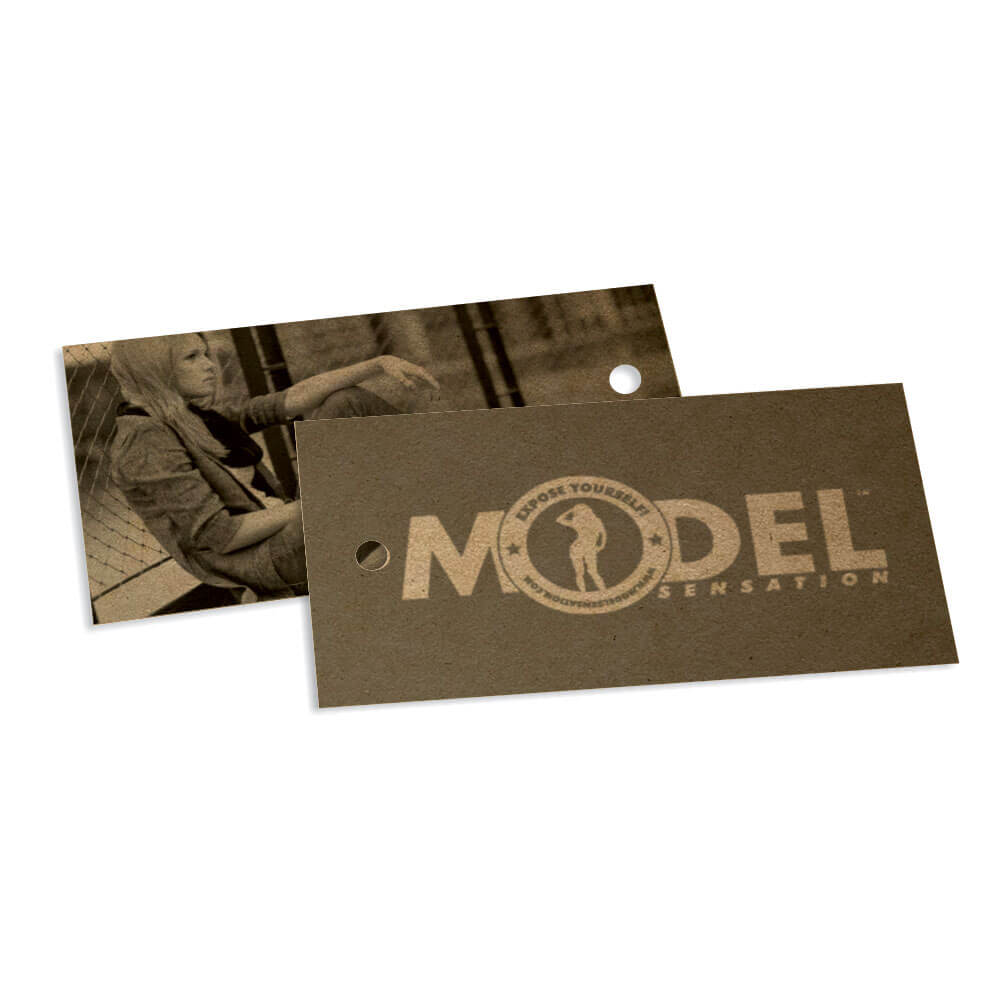 Tags Especiais Kraft 250g Sem Laminação E Sem Verniz 250g (91x51mm)