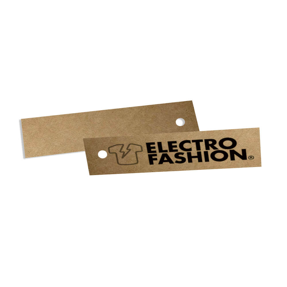 Tags Especiais Kraft 250g Sem Laminação E Sem Verniz 250g (91x25mm)