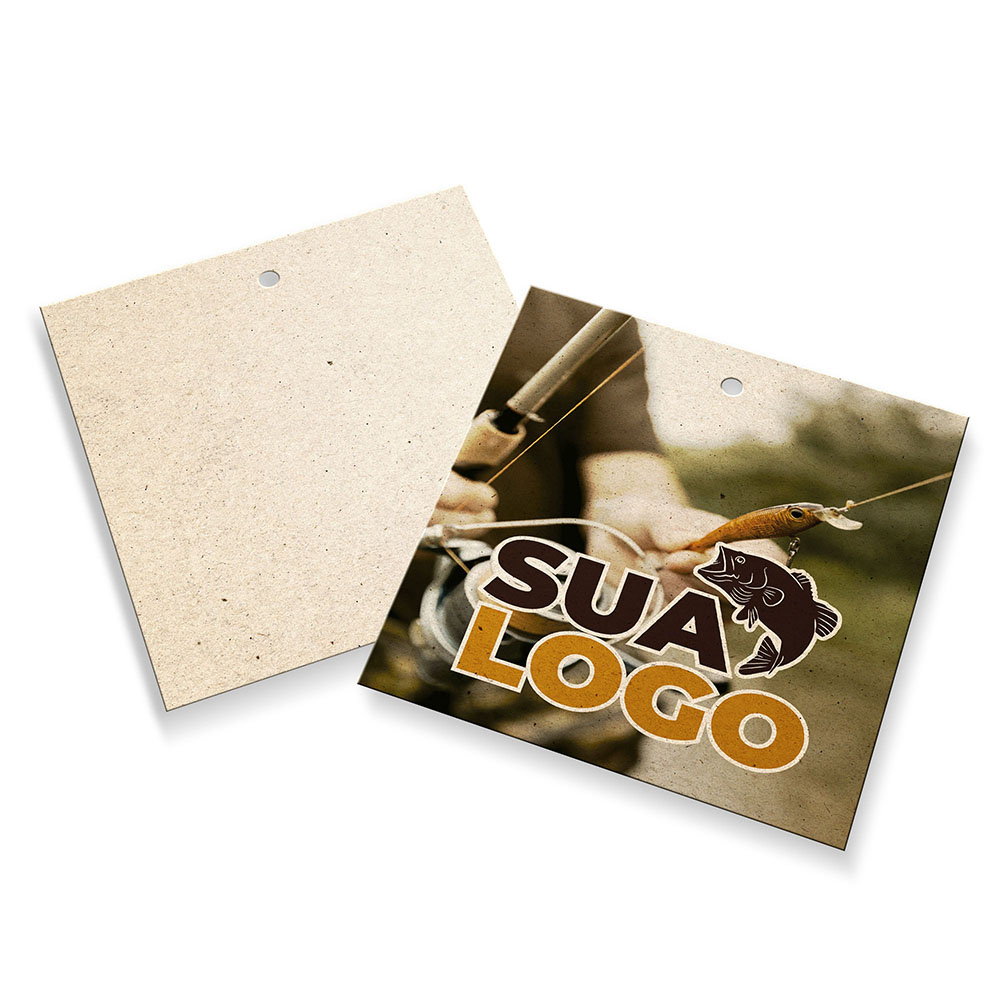 Tags Padrão Furo Reciclato 240g Sem Laminação E Sem Verniz (91x102mm)