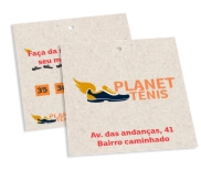 Tags Especiais Reciclato 240g Sem Laminação E Sem Verniz (91x102mm)