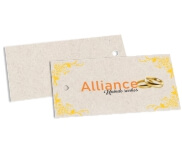 Tags Especiais Reciclato 240g Sem Laminação E Sem Verniz (91x51mm)