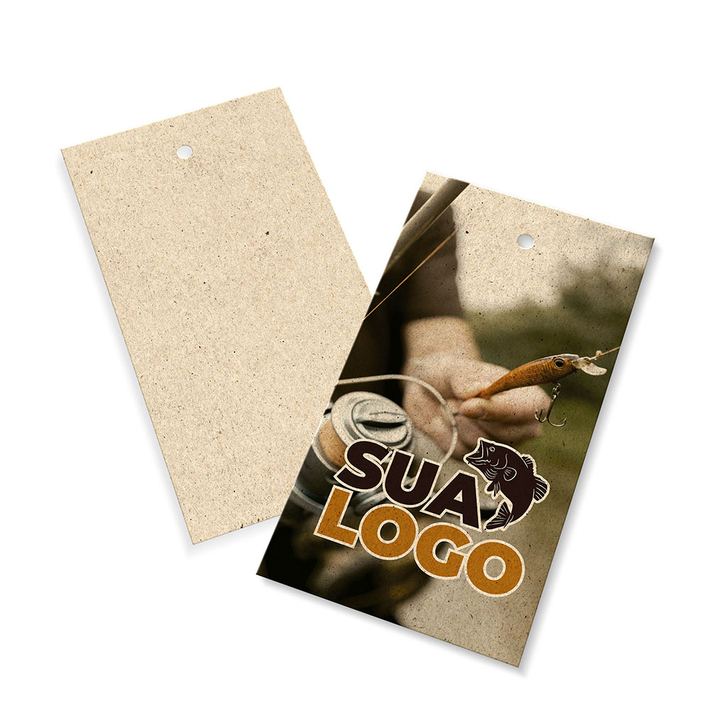 Tags Padrão Furo Reciclato 240g Sem Laminação E Sem Verniz (91x51mm)