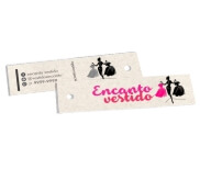 Tags Especiais Reciclato 240g Sem Laminação E Sem Verniz (91x25mm)