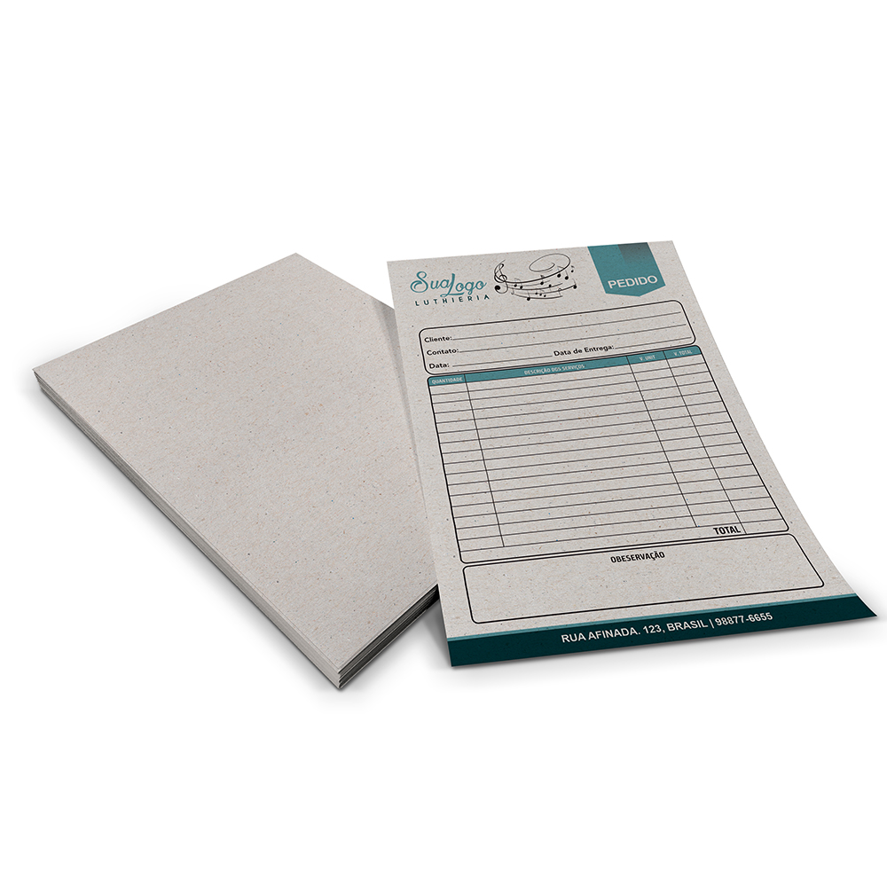 Papel Timbrado Reciclato 90g (105x150mm)