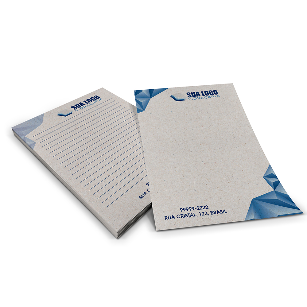Papel Timbrado Reciclato 90g (105x150mm)