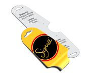 Tags Especiais Couchê 300g Verniz Localizado e Laminação Fosca Frente (182x51mm)