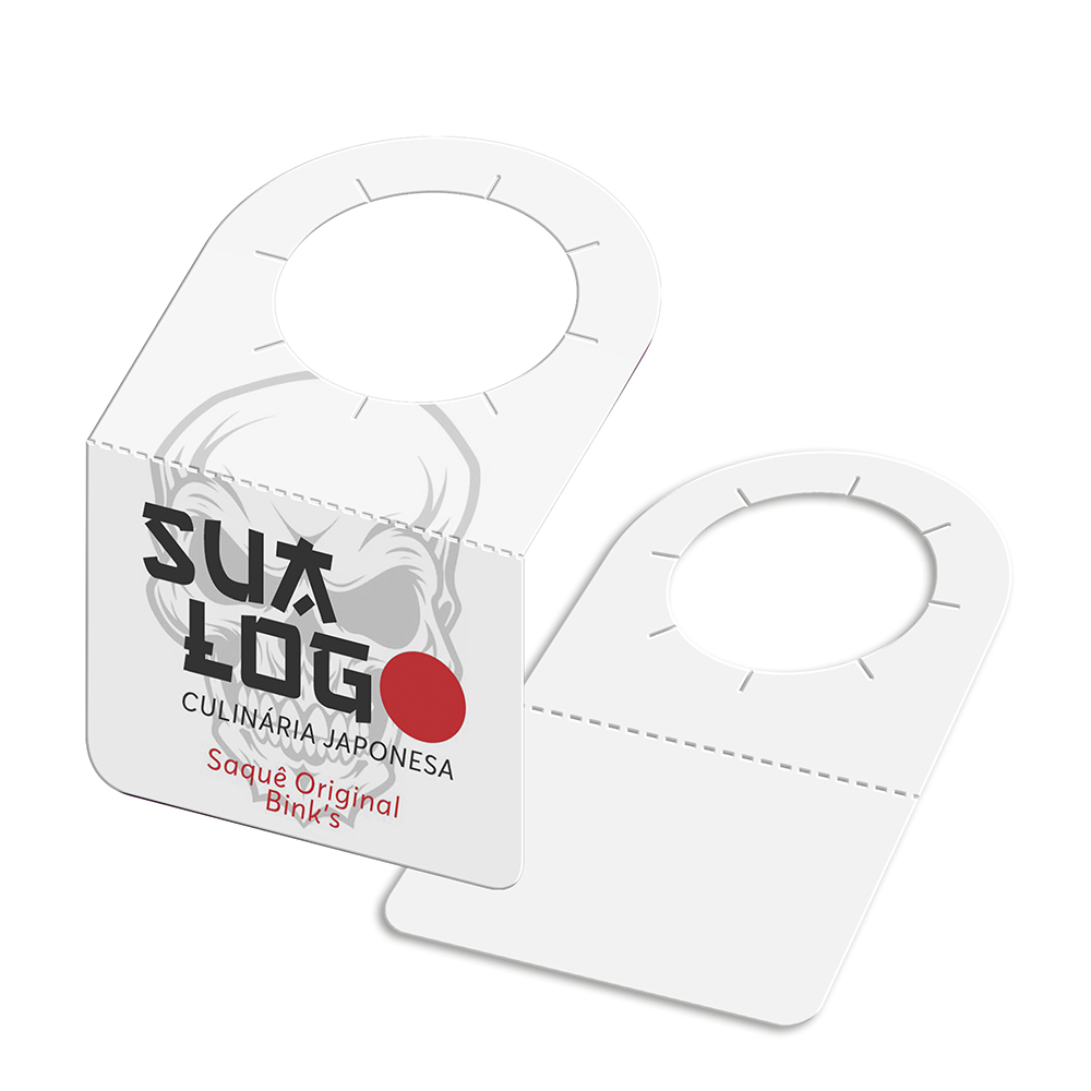 Tags Para Garrafa Couchê 250g Sem Laminação E Sem Verniz (91x102mm)