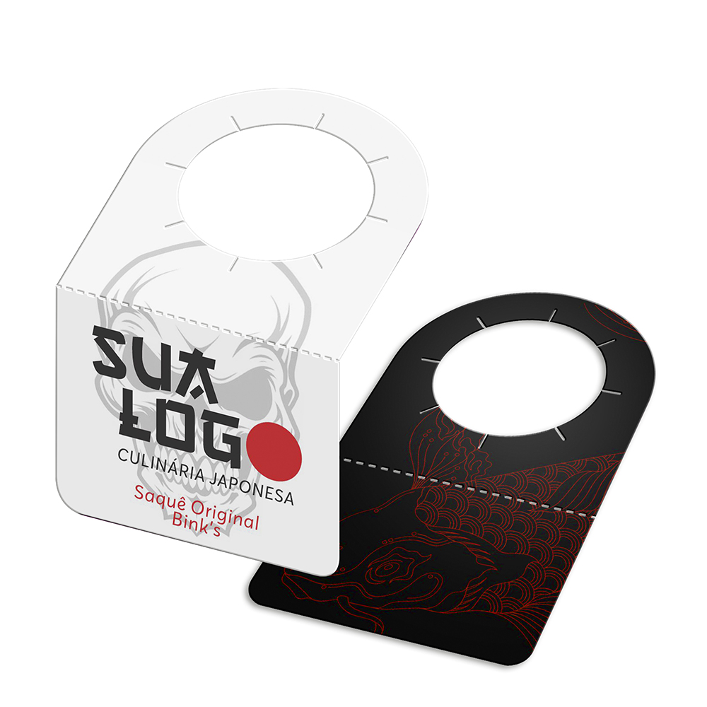 Tags Para Garrafa Couchê 250g Sem Laminação E Sem Verniz (91x102mm)