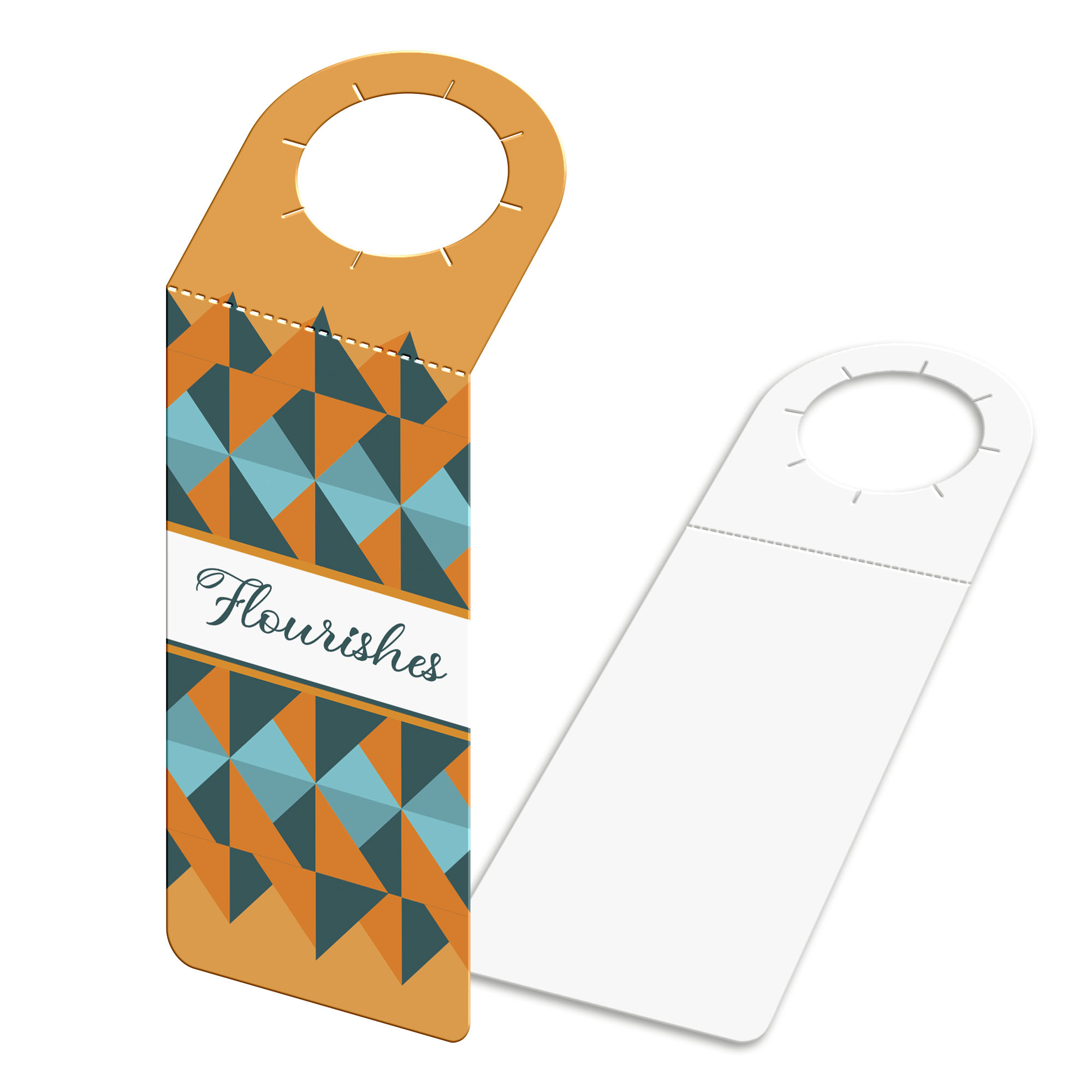 Tags Para Garrafa Couchê 250g Sem Laminação E Sem Verniz (91x204mm)