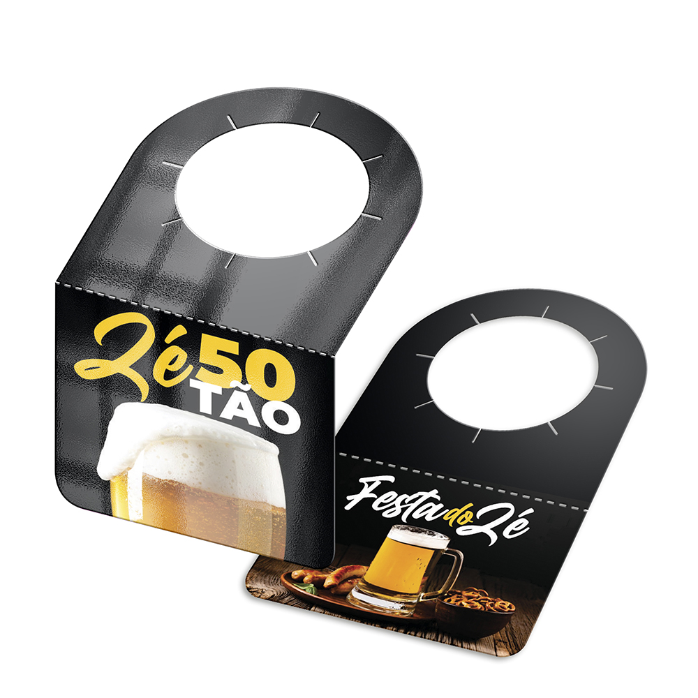 Tags Para Garrafa Couchê 250g Verniz Uv Total Frente (91x102mm)